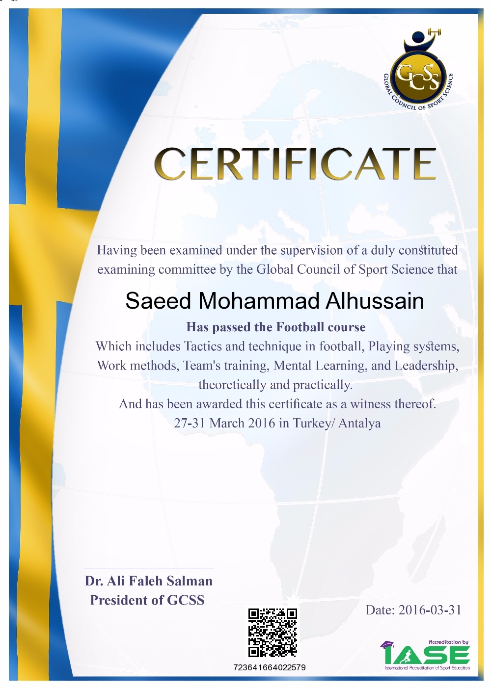 Saeed Mohammad Alhussain